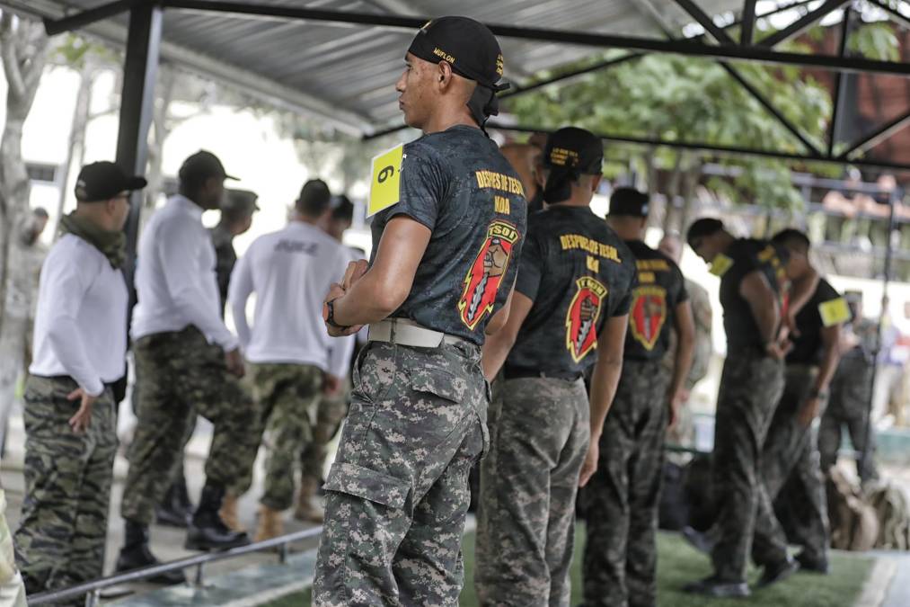 Participación del Comando de Operaciones Especiales de Honduras. 