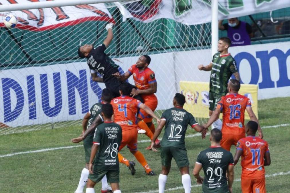 Cabe señalar que el primer partido de la jornada fue el empate 1-1 entre Marathón y la UPN .