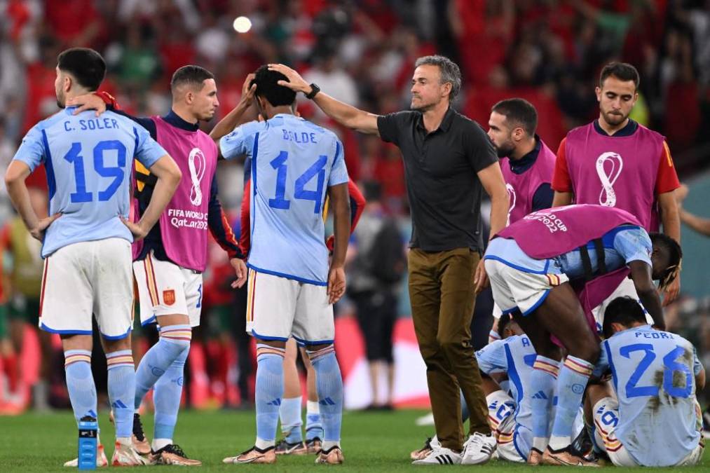 España fue eliminada del Mundial de Qatar 2022 al caer en tanda de penales por la selección de Marruecos.