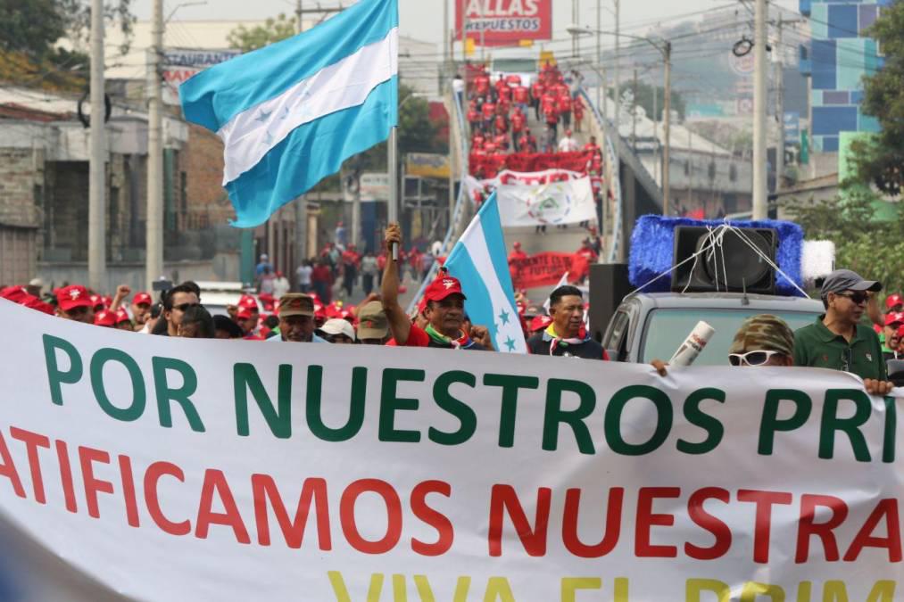 Las consignas de los trabajadores en las marchas del 1 de mayo