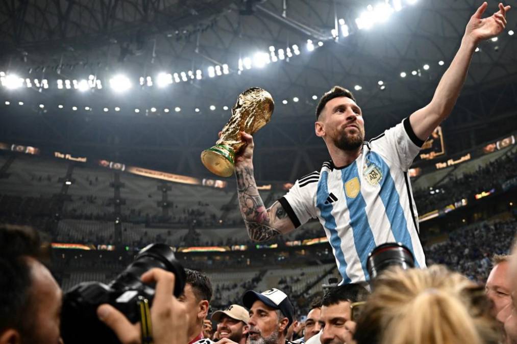 Lionel Messi finalmente pudo conquistar su primera Copa del Mundo.