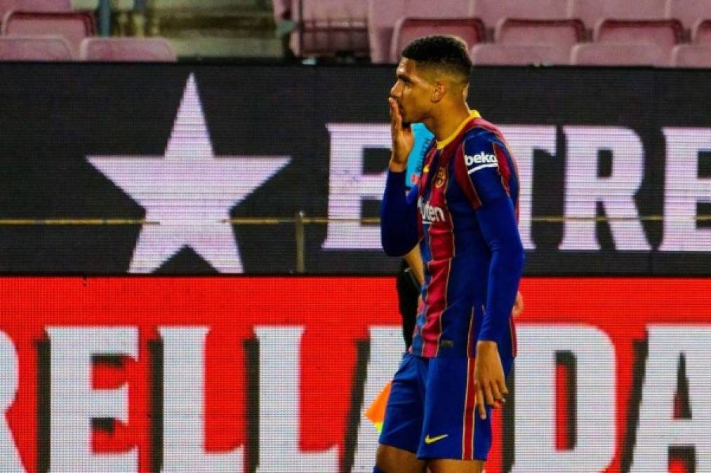 Ronald Araújo se reinvindicó con su gol tras cometer un penal.