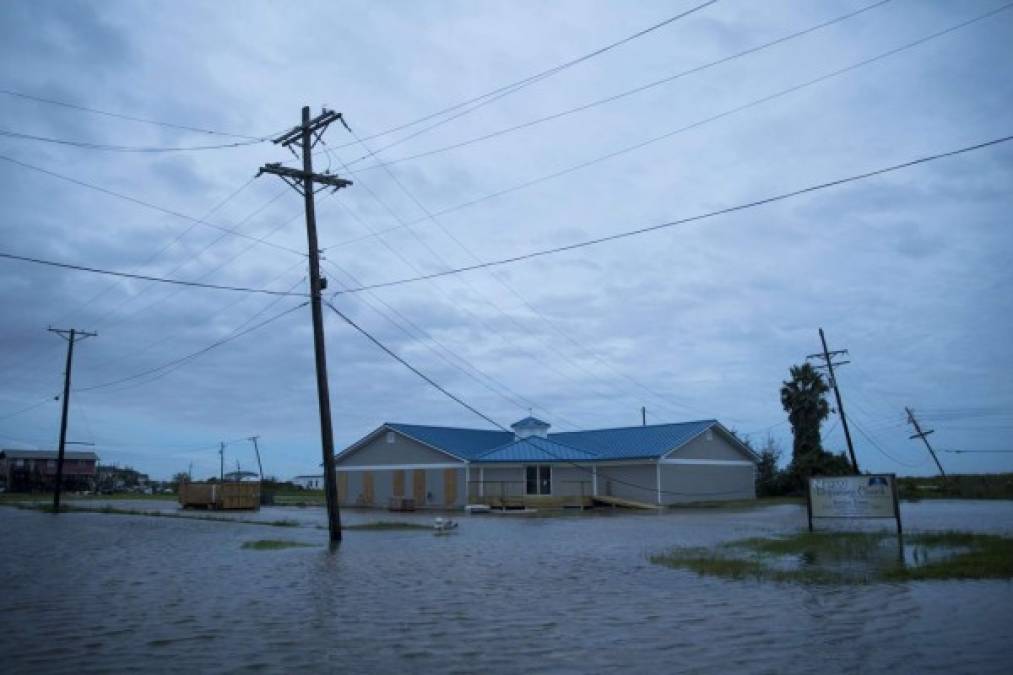 Primeras imágenes de la devastación de Laura en Luisiana