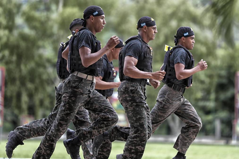 Participación del Comando de Operaciones Especiales de Honduras, país organizador de la competencia. 