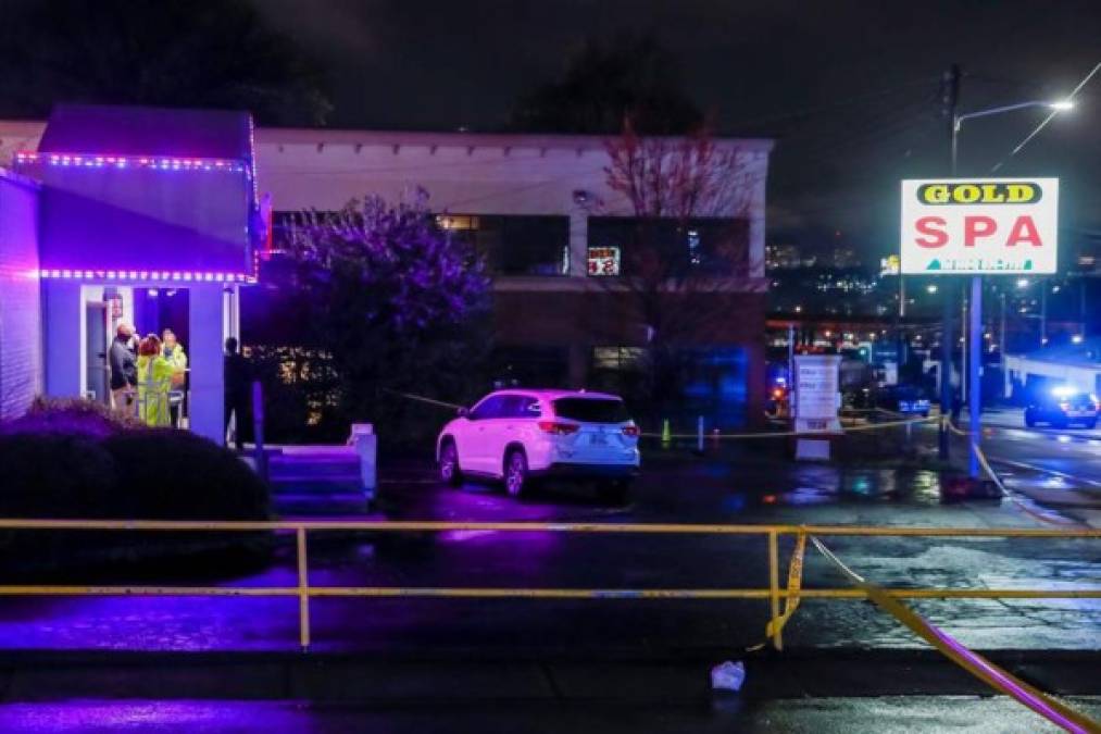 Masacre en Atlanta: Las imágenes que conmocionan a EEUU tras tiroteos masivos