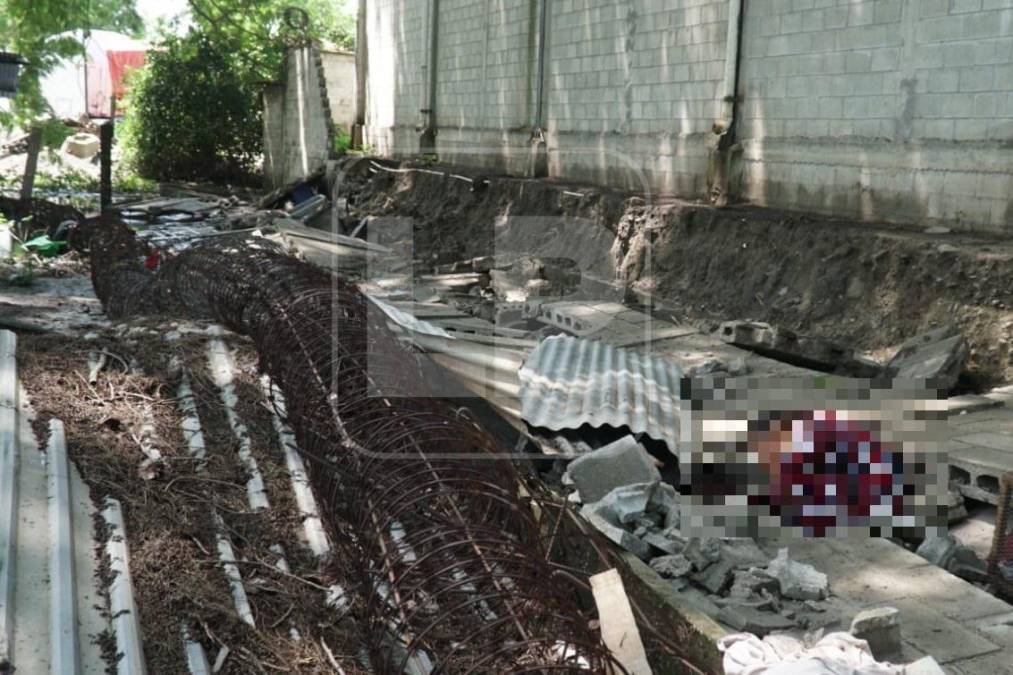 FOTOS: Tristeza invade a familia de niña que murió soterrada por caída de muro en colonia de SPS