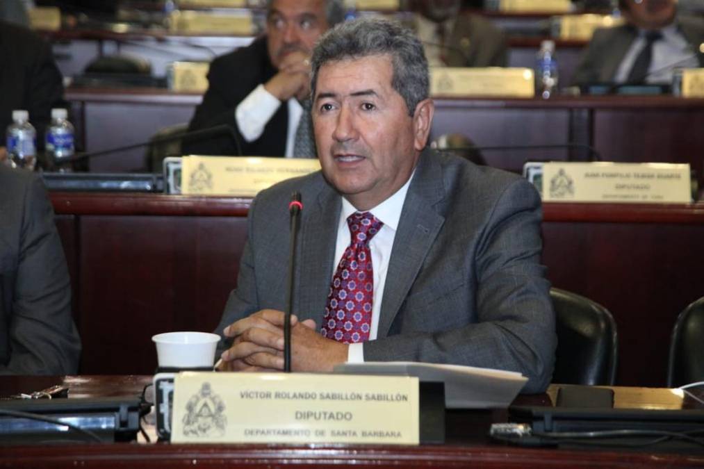 12. Diputado Víctor Rolando Sabillón, del Partido Liberal. (0 proyectos presentados) 