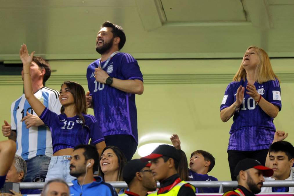 Antonela desatada, la pelea de Messi y festejo de Argentina