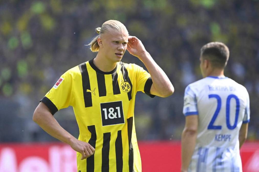 Erling Haaland disputó su último partido con el Borussia Dortmund ya que la próxima campaña se unirá a las filas del Manchester City.