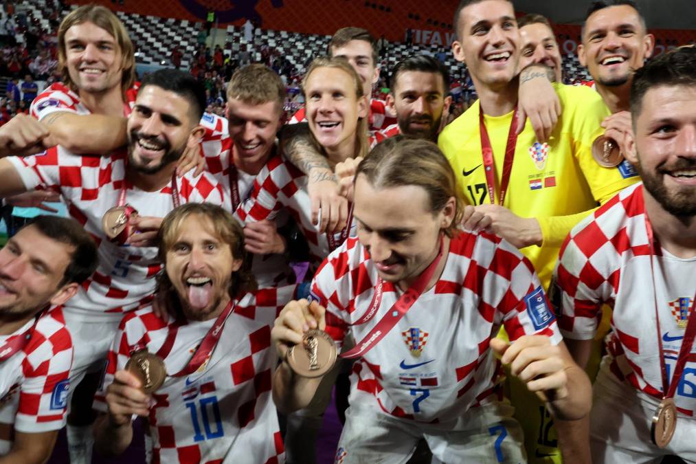 Croacia se colocó nuevamente en el podio de una Copa del Mundo, al quedarse con el tercer lugar del Mundial de Qatar 2022.