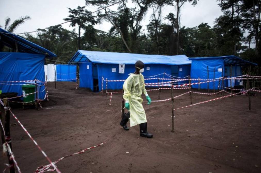 La República Democrática del Congo anunció el 7 de febrero un rebrote de la enfermedad en el este, adonde la OMS envió un equipo de epidemiólogos tras la muerte de una mujer. Foto AFP