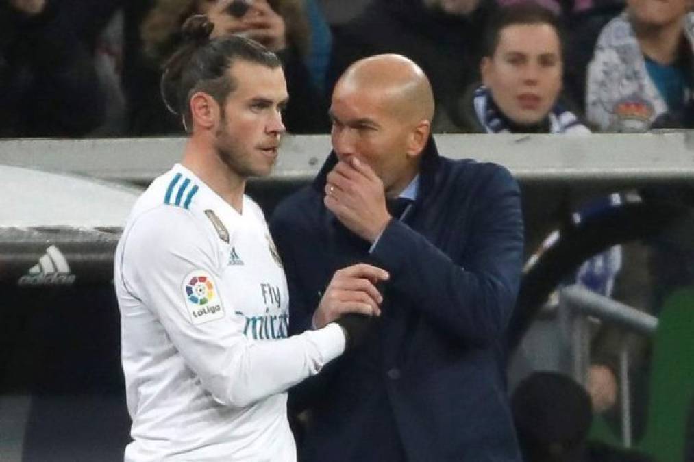 Gareth Bale será uno de los primeros en dejar al Real Madrid con la llegada de Zidane al club madridista. El galés nunca tuvo una buena relación con el francés.