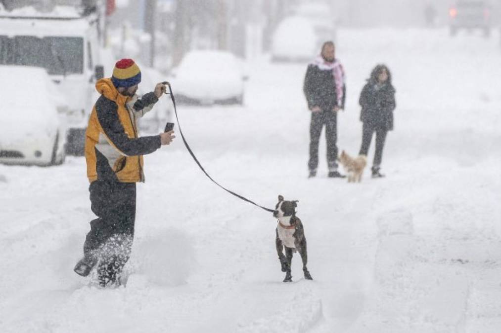 Las tormentas invernales se deben a la combinación de una fuerte alta presión ártica que suministra temperaturas bajo cero y una banda de tormenta activa que arrastra olas de precipitación.