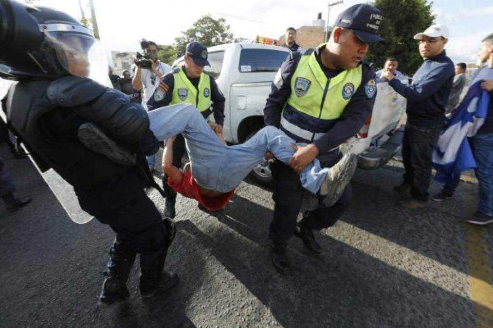 Pese al anuncio del paro nacional, hubo circulación en la mayoría de ciudades, solo en Tegucigalpa y La Ceiba se reportaron tomas.