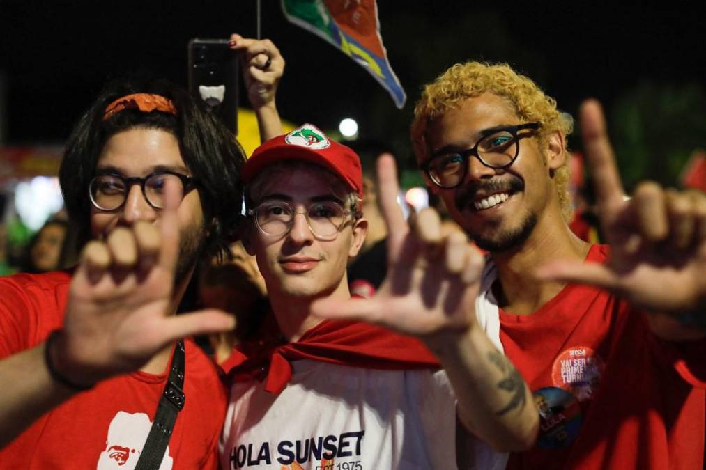 Simpatizantes de Lula celebraron antes de tiempo