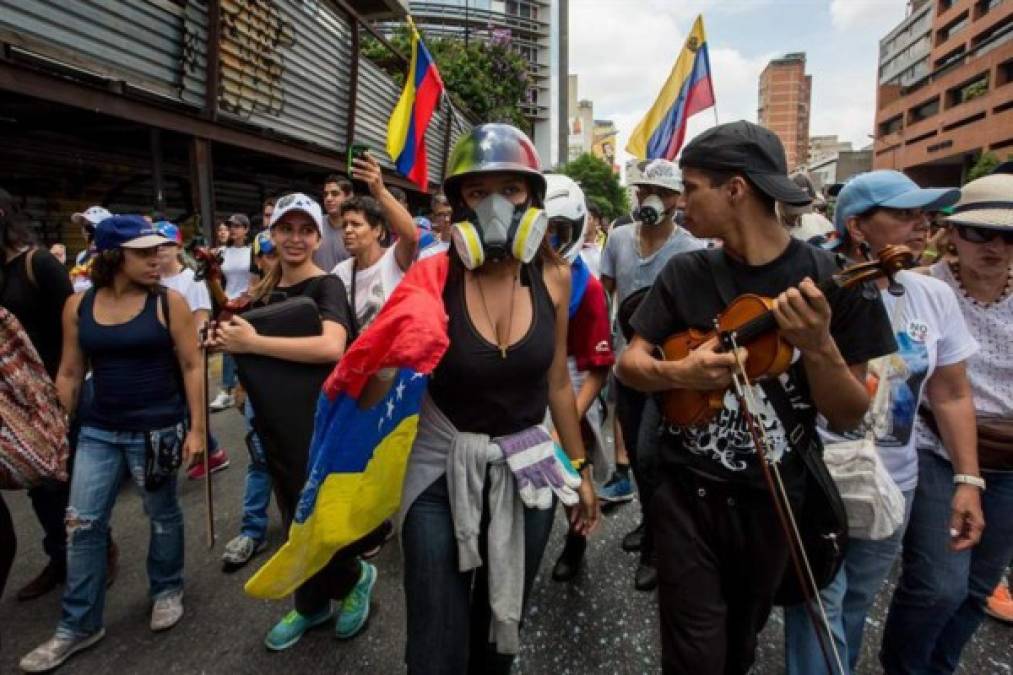 Nueva jornada de protestas en Venezuela