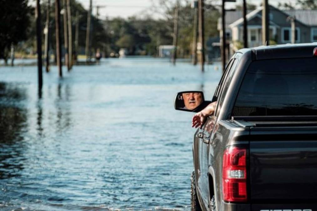 Compañías petroleras que están cada vez más preocupadas por su volumen de negocios debido al aumento de los niveles de las aguas o por una devastación como la causada por el huracán Harvey en Texas en 2017.