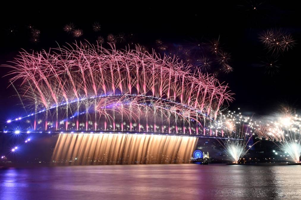 El espectacular recibimiento al Año Nuevo 2023 en Australia (FOTOS)
