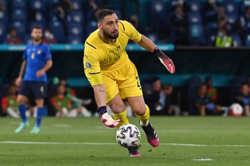 El portero Gianluigi Donnarumma (Italia) – 18 puntos.<br/><br/>Foto - AFP