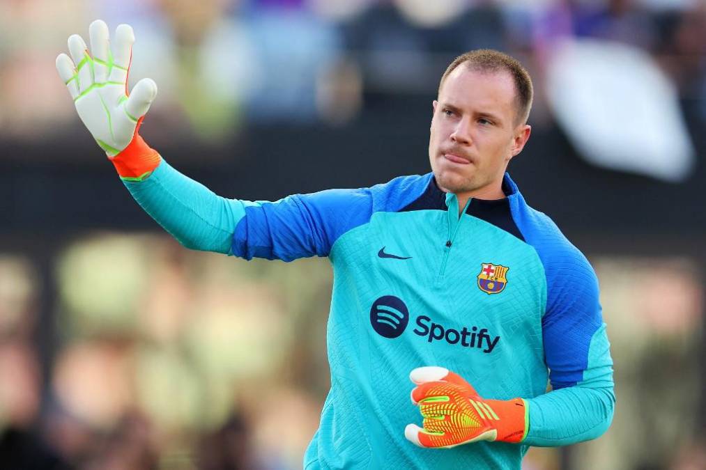 Ter Stegen: Será el portero titular del FC Barcelona en el clásico en Las Vegas.