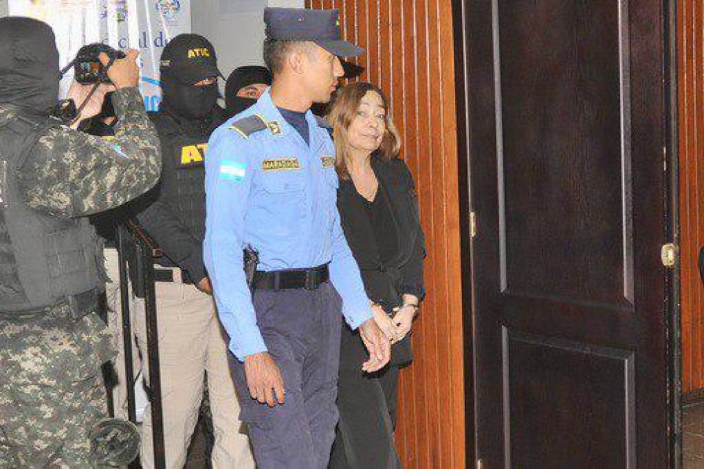 Un juzgado anticorrupción determinó enviar a Rocío Tábora a la prisión femenina de Támara, mientras continúa el proceso legal en su contra. 