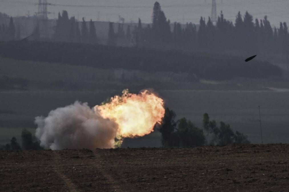 Las imágenes de la ofensiva terrestre de Israel en Gaza