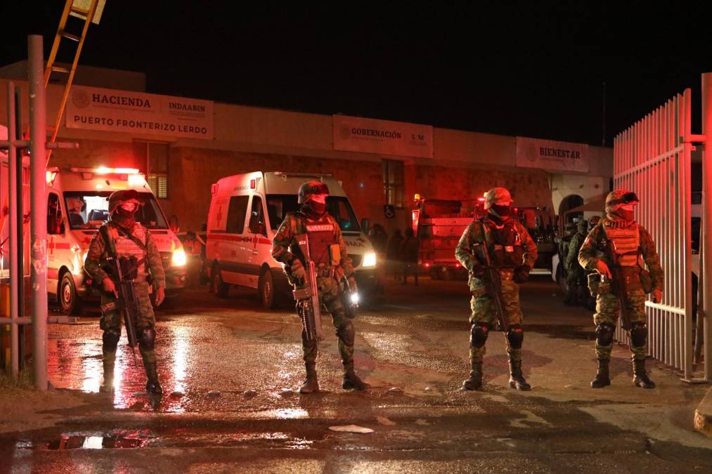 Primeros rostros de hondureños muertos en incendio en Ciudad Juárez, México