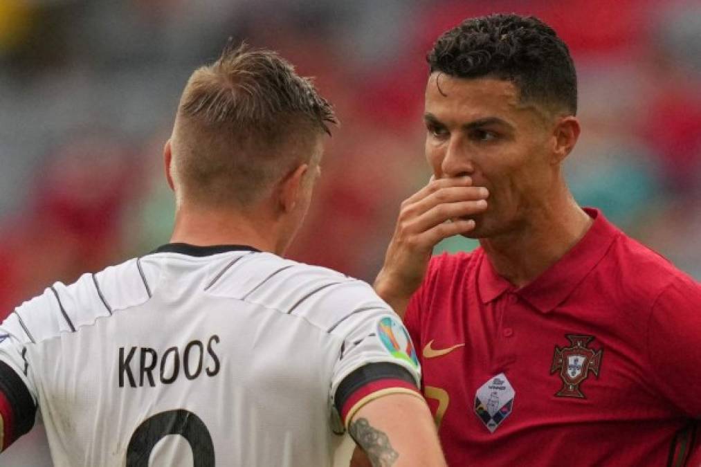 ¿Qué hizo tras el final? Las fotos que no se vieron en TV de Cristiano Ronaldo en el Portugal - Alemania