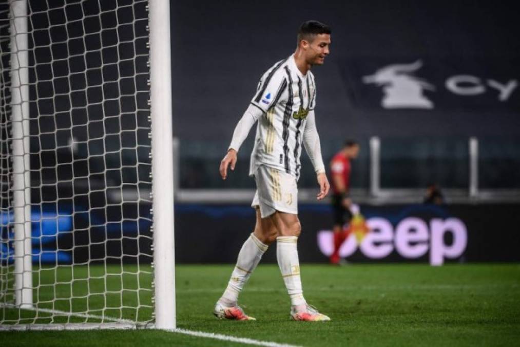 En el segundo escalón del podio se ubica Cristiano Rolando. El goleador de la Juventus, que quedó tempranamente eliminado de la Champions League y está lejos de la cima en el Calcio italiano, sumó 118 millones de euros. Foto AFP.