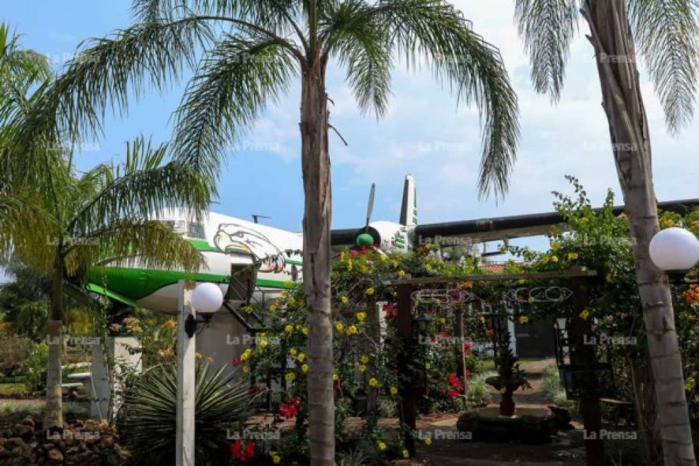 Se trata de un avión turístico, único en Honduras.