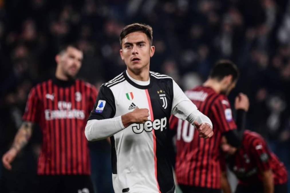 El cambio le dio la razón a Sarri. Paulo Dybala marcó y le dio el triunfo a la Juventus contra el AC Milan.