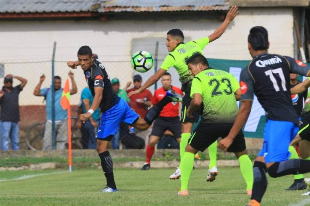 El Motagua no pudo pasar del empate a cero contra el Real de Minas en Danlí.