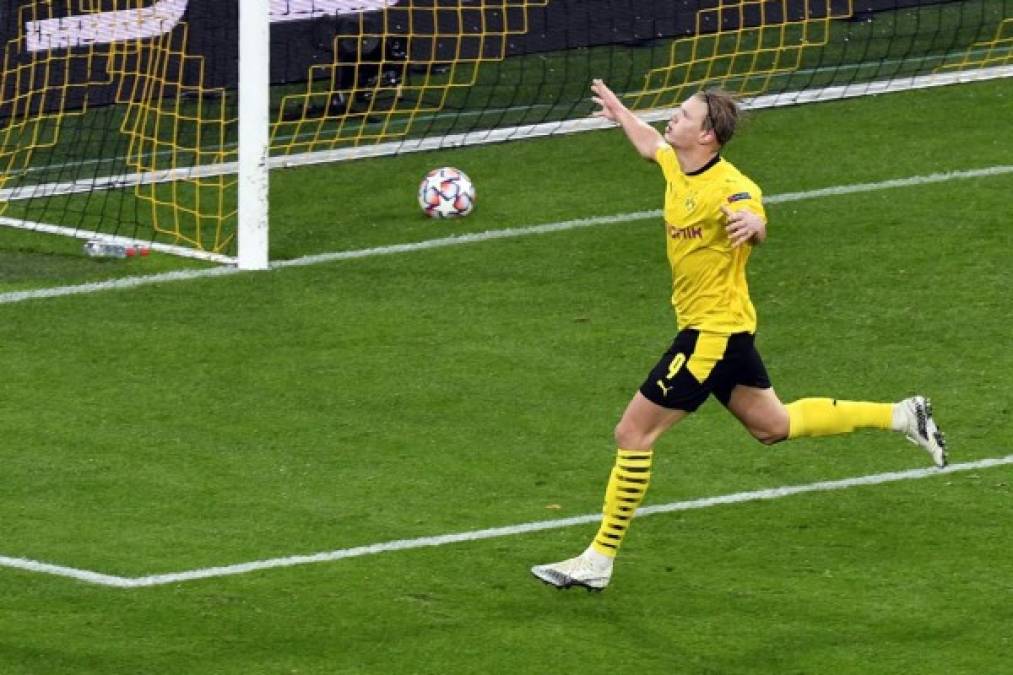 El noruego Erling Haaland marcó el definitivo 2-0 del Borussia Dortmund sobre el Zenit.