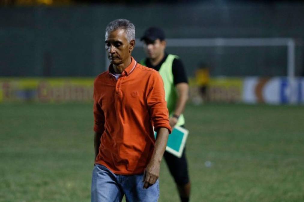La tristeza era evidente en el Honduras Progreso y así lo reflejó el entrenador colombiano Horacio Londoño.