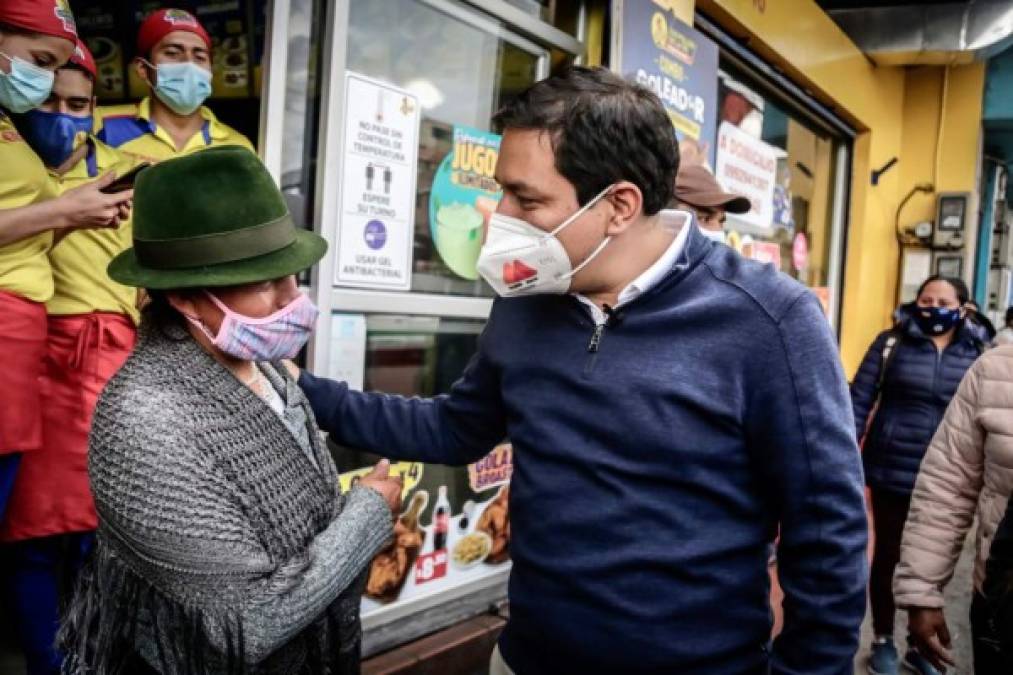 Es el candidato presidencial más joven en participar en una segunda vuelta en el país sudamericano. Fotos Andrés Arauz / Facebook