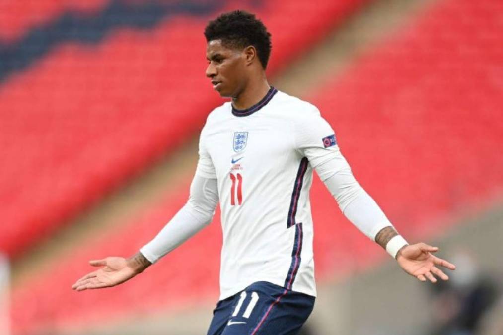 Marcus Rashford: 85 millones de euros - Inglaterra