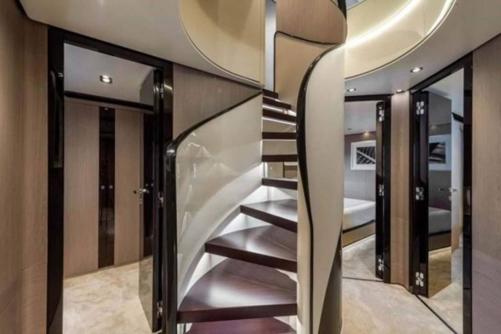 Cristiano Ronaldo se inclinó por el modelo Azimut Grande 27 (Azimut Yachts).