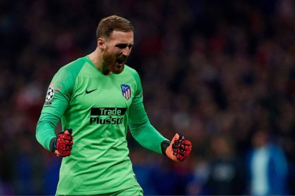 19. Jan Oblak (26 años) - Portero esloveno del Atlético de Madrid aparece con un valor de mercado de 100 millones de euros.