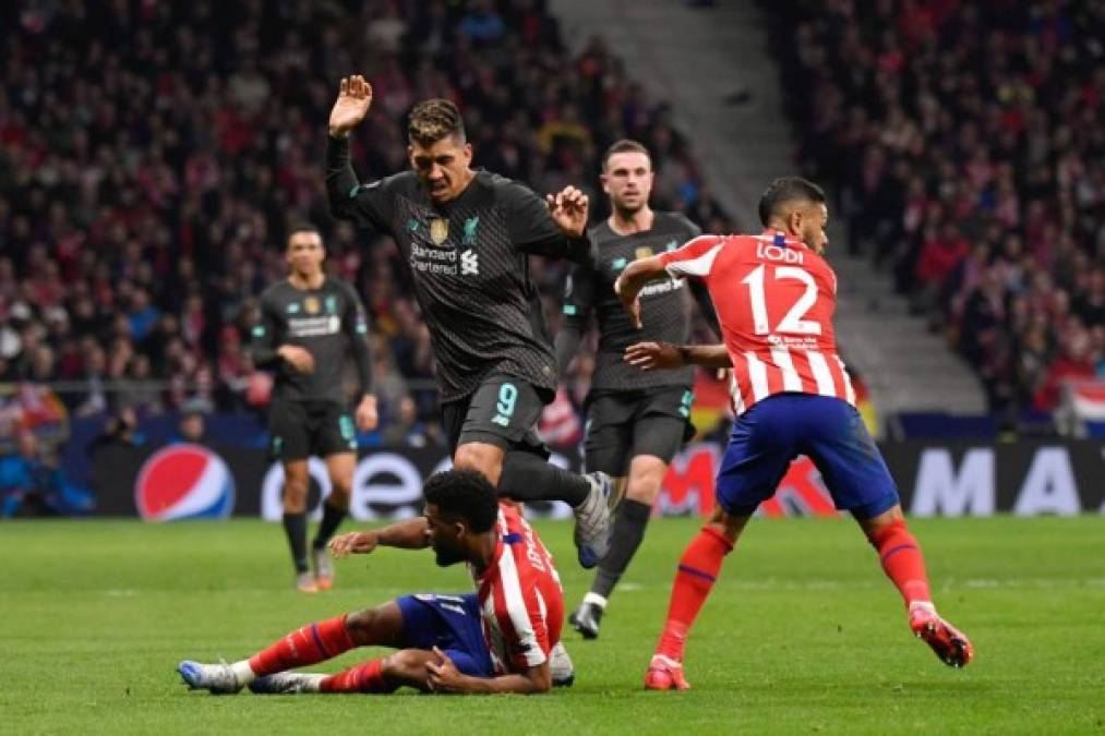 Fotos: La alegría del Atlético y amargura del Liverpool tras la primera batalla en Champions