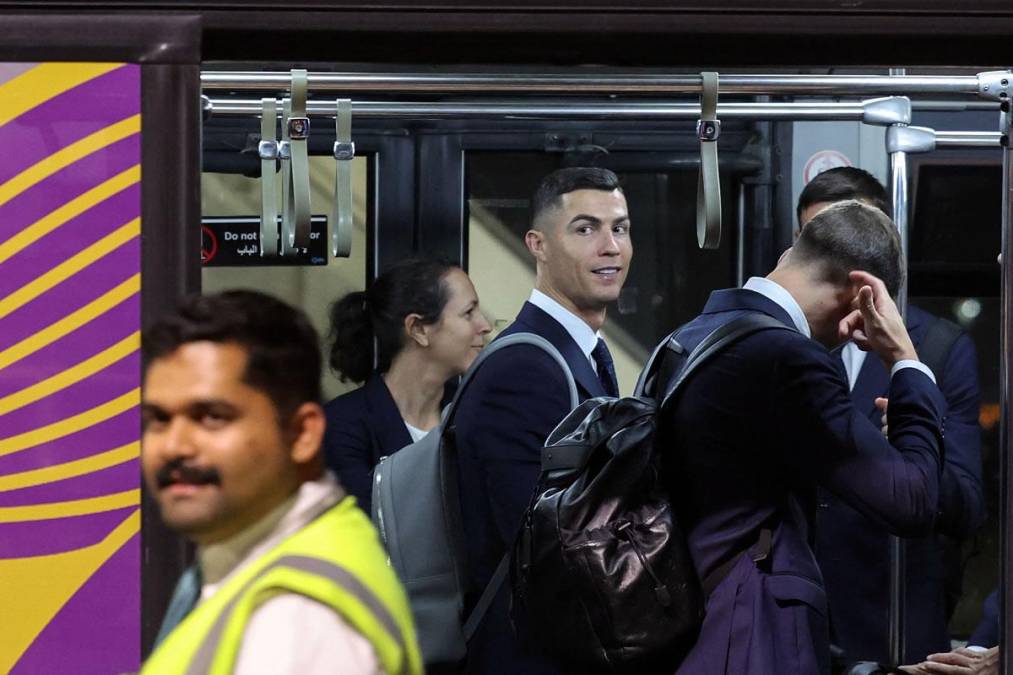 ¡Delirio y llanto por CR7! Así de sonriente llegó Cristiano Ronaldo a Qatar para su último Mundial con Portugal