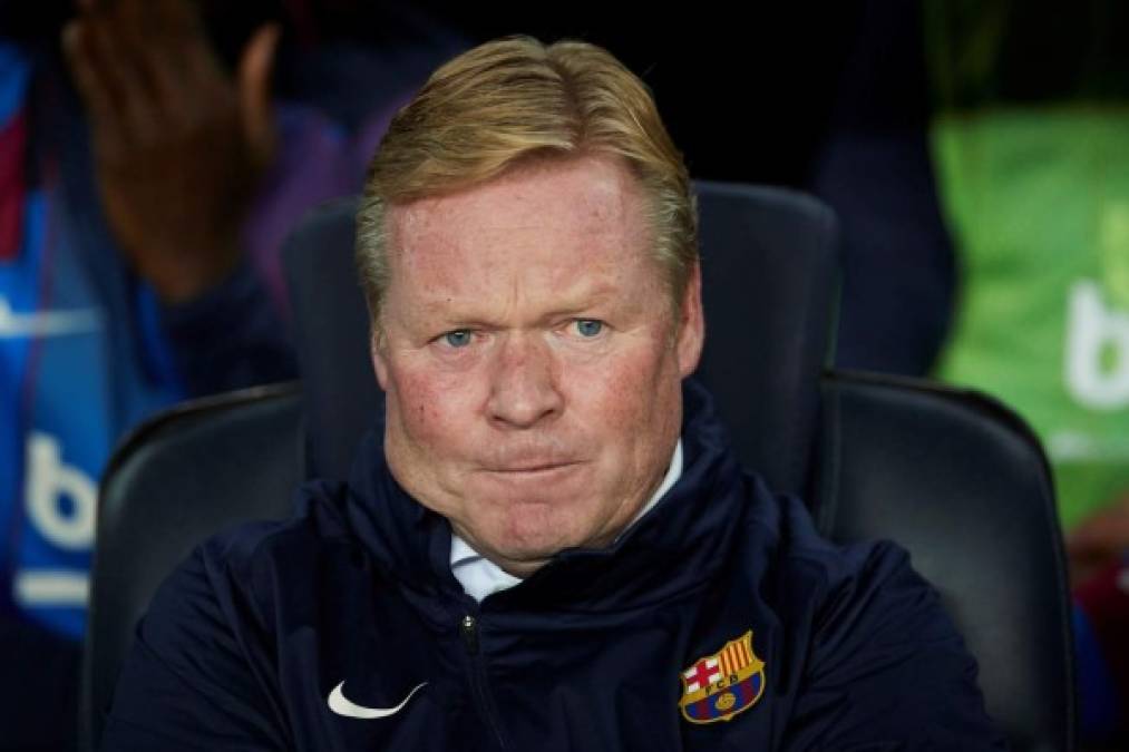 El empate de 1-1 ante Granada desató el enfado en el FC Barcelona y la prensa española ha revelado que Ronald Koeman no seguirá al frente del equipo. Además, se han revelado los entrenadores que suenan para asumir las riendas del conjunto culé. Fotos AFP y EFE.