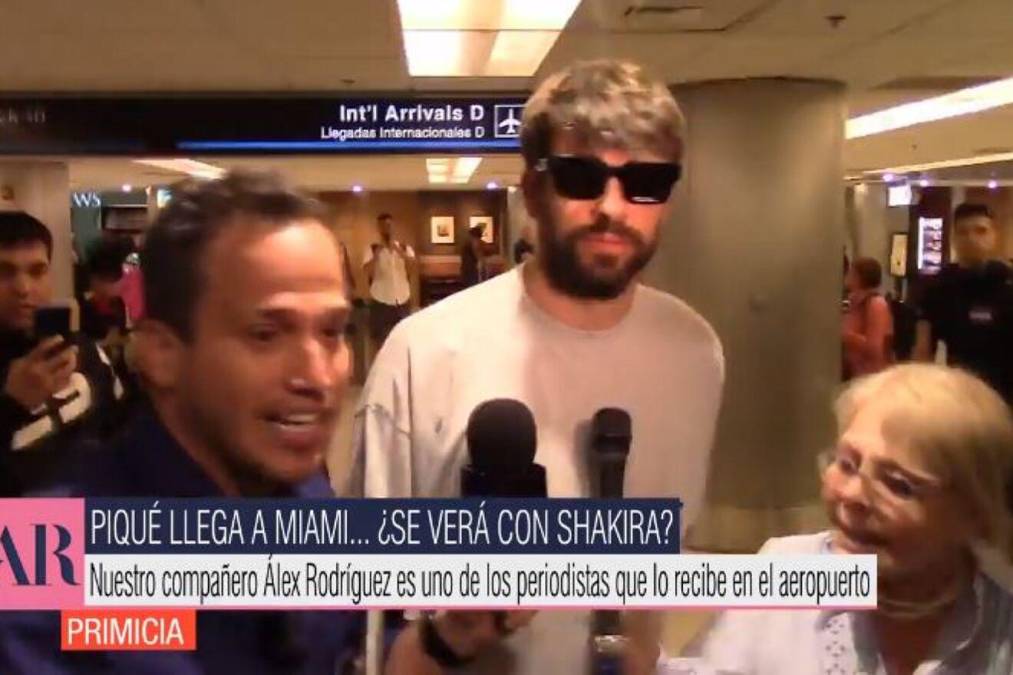 Gerard Piqué ya está en Miami para pasar tiempo con sus hijos. Esta semana pudimos verle ya aterrizando en Estados Unidos, donde estará con Milan y Sasha, como parte del acuerdo al que llegaron Shakira y él tras su separación.