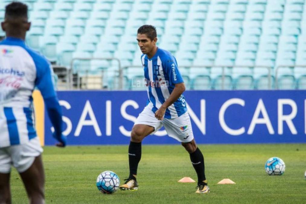 Jorge Claros: El volante del Real España es otro de los que sería sacado del equipo titular.