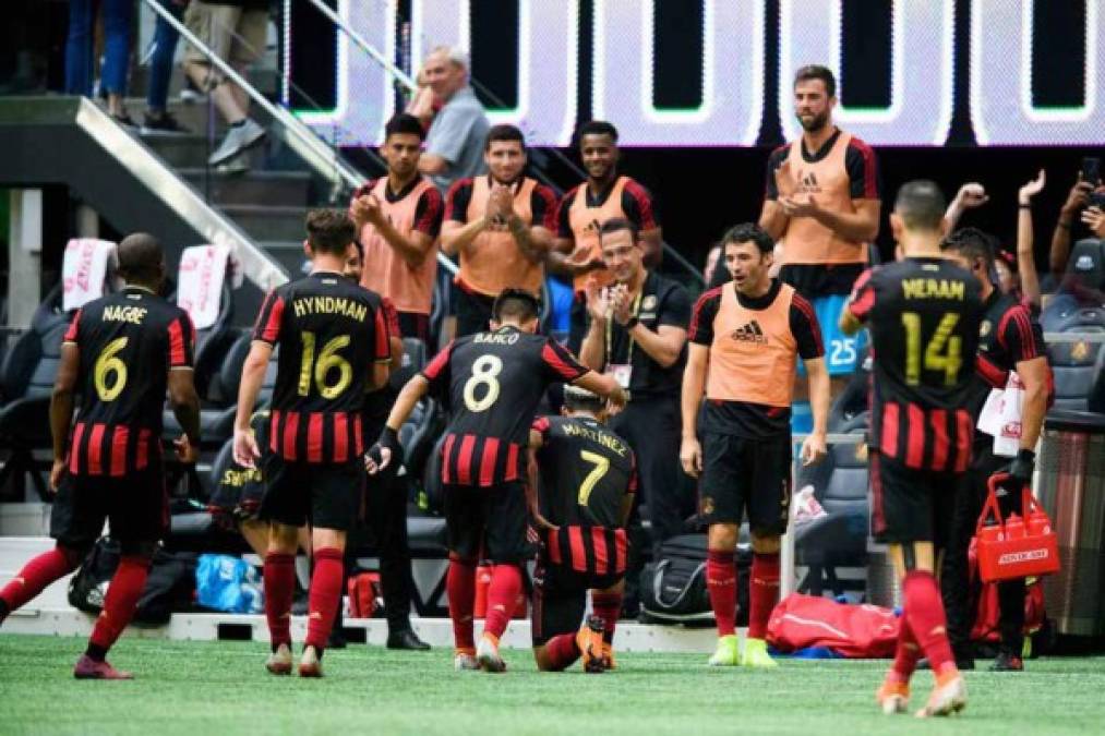 El Atlanta United fue fundado en 2014 y participa en la Major League Soccer desde el 2017. Será el rival del Motagua este martes 18 de enero en el estadio Olímpico a partir de las 9:00pm.