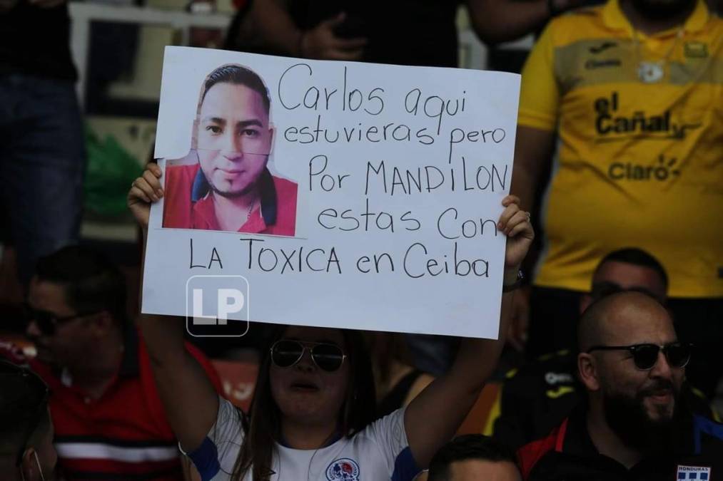 Un mensaje para Carlos por no ir a ver la final al estadio Nacional.