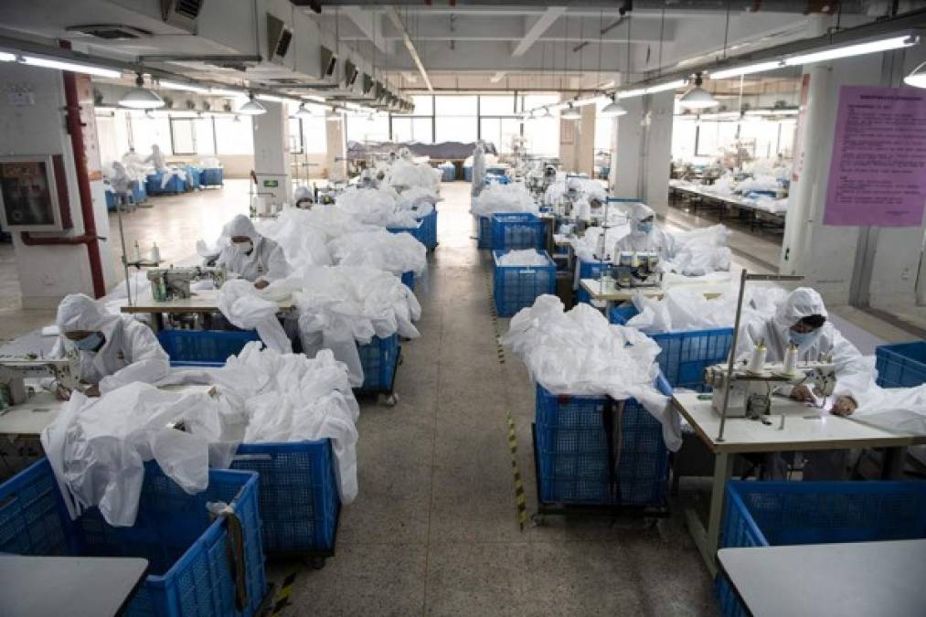 Las extremas medidas que aplican en fábricas chinas por coronavirus