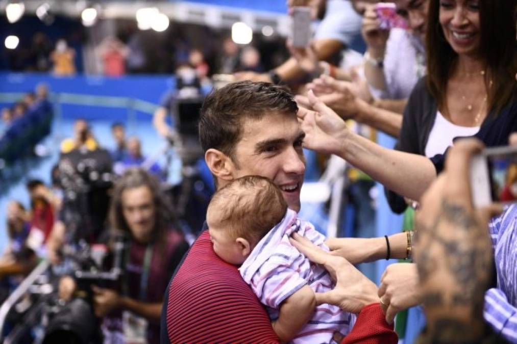 Boomer, el bebé que le cambió la vida a Michael Phelps