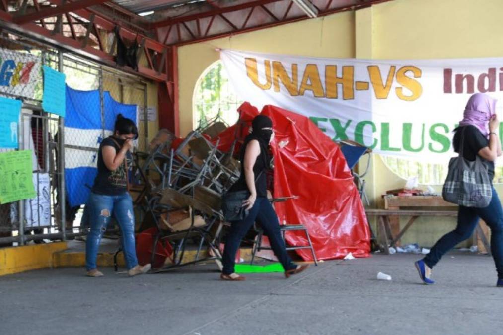 Los protestantes afirmaron que no causarán enfrentamientos violentos.