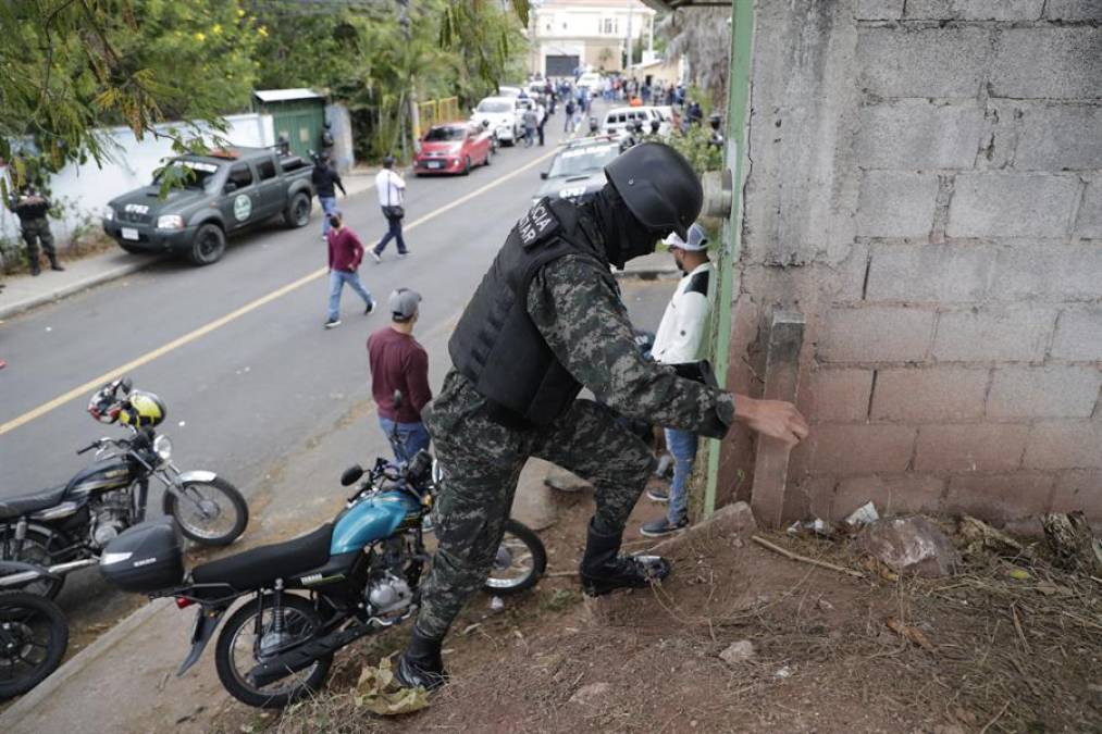 Juan Orlando Hernández reside en la colonia San Ignacio en Tegucigalpa. 