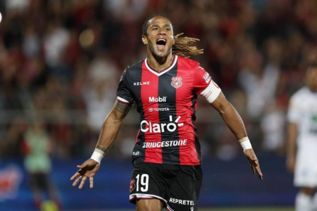 El costarricense Jonathan McDonald, compañero de Roger Rojas en el Alajuelense, está en el lugar 94 con 20 goles y 316 puntos.